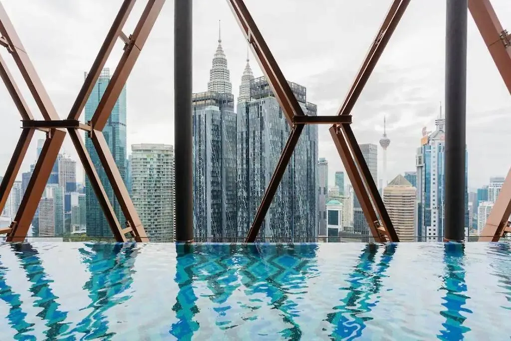 Daire Scarletz Premium Suites Klcc View Full Kl Tower#36 Kuala Lumpur