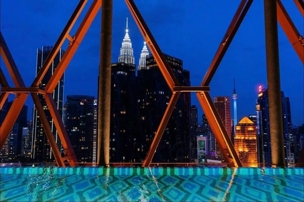 Daire Scarletz Premium Suites Klcc View Full Kl Tower#36 Kuala Lumpur Malezya