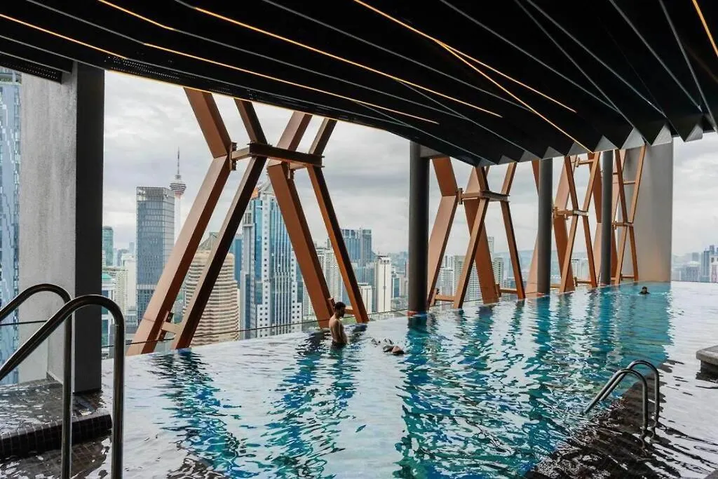 Daire Scarletz Premium Suites Klcc View Full Kl Tower#36 Kuala Lumpur
